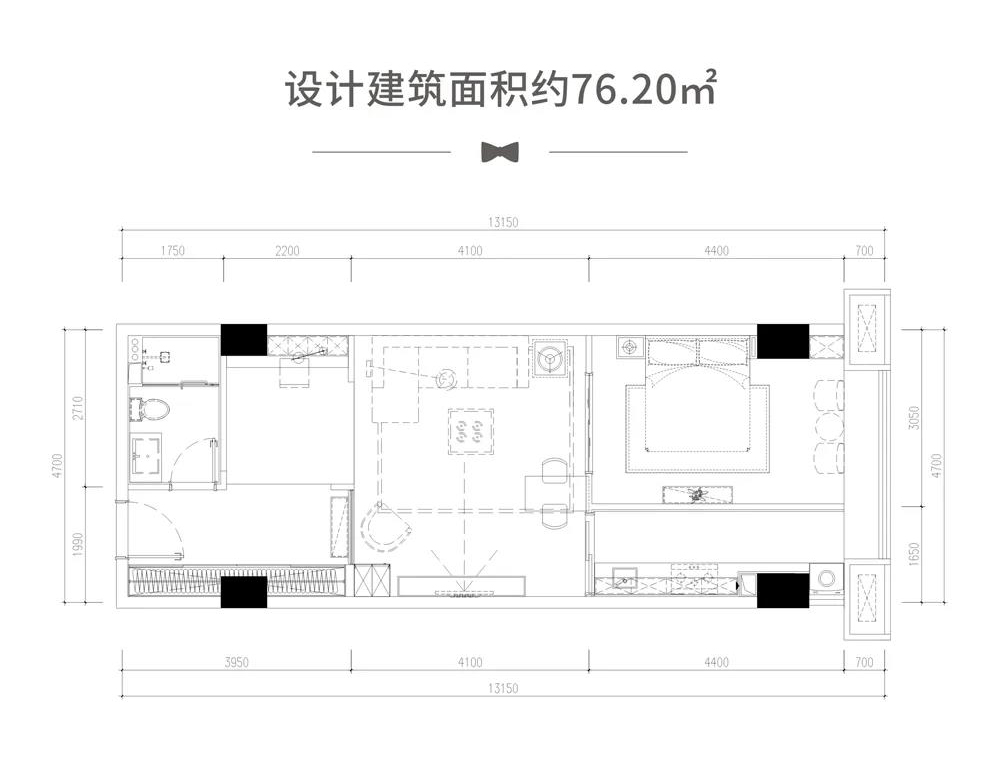 益阳宝基广场E户型