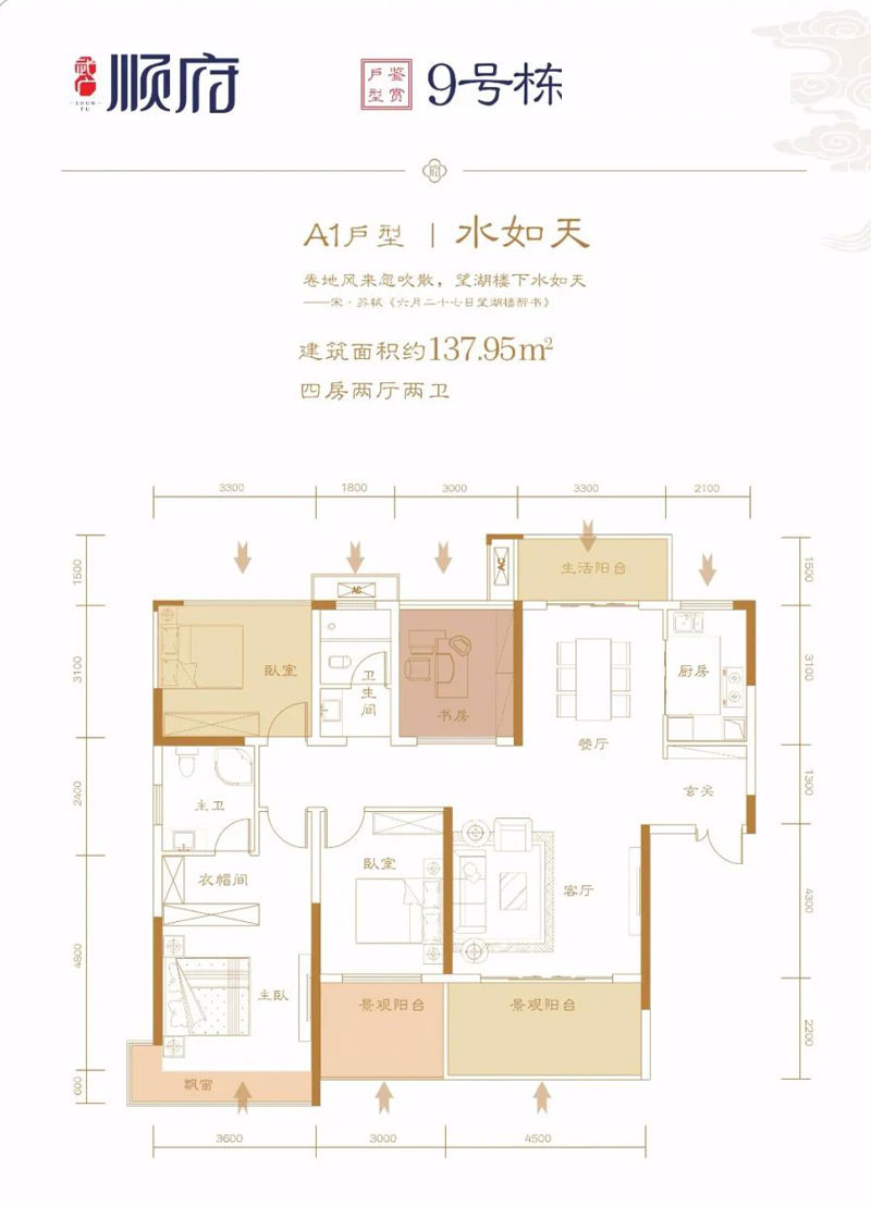 耒阳顺府A1户型